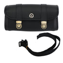Motorcycle Front Fork Tool Bag Pouch Luggage SaddleBag Universal Black