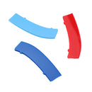 Tri-Colour Front Grille Grill Cover Strips Clip Trim for BMW 3 Series 11 Grilles Generic