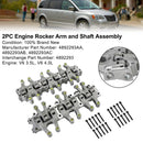 2009-2010 Dodge Challenger Journey V6 3.5L Both Intake & Exhaust 2PC Engine Rocker Arm and Shaft Assembly 4892293AC
