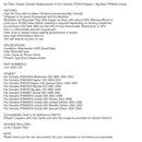 Air Filter Cleaner for Yamaha Warrior 350, Wolverine 350 4x4 Raptor 350 87-08 Generic