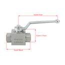 Hydraulic Valve KHB Ball Valve 1/4"/3/8"/1/2"NPT High Pressure Ball Valve