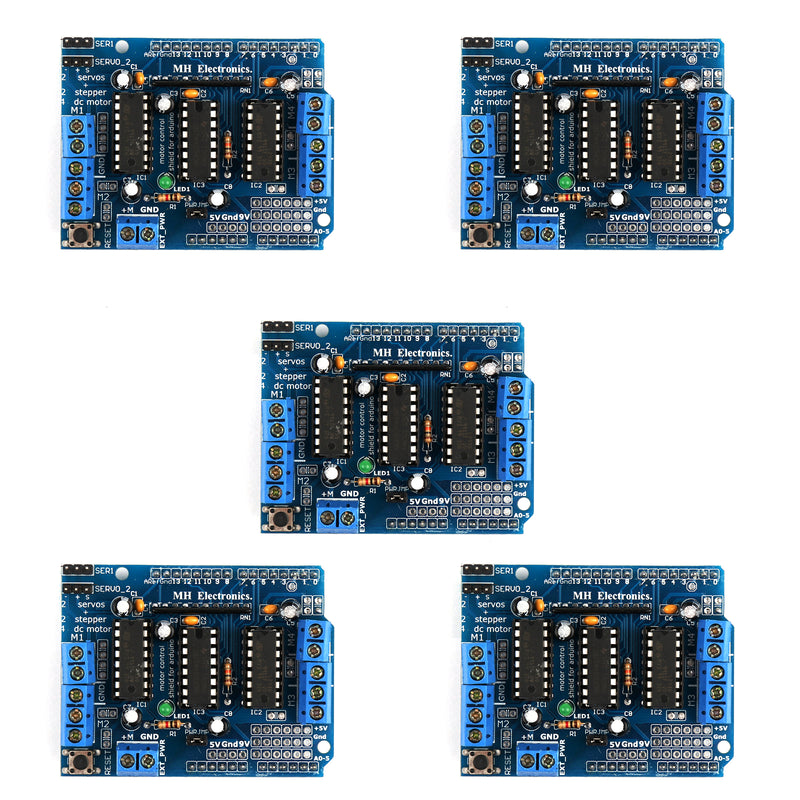 5x Motor Drive Shield Expansion Board L293D For Arduino Mega UNO Due M21 New