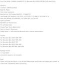 Front Cup Holder 2106800114/66920101 For Mercedes Benz E300 E320 W210 Generic