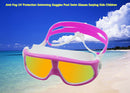 Anti-Fog Glasses+Earplugs Swim AT2 Waterproof Goggles Swimming Kids Eyewear