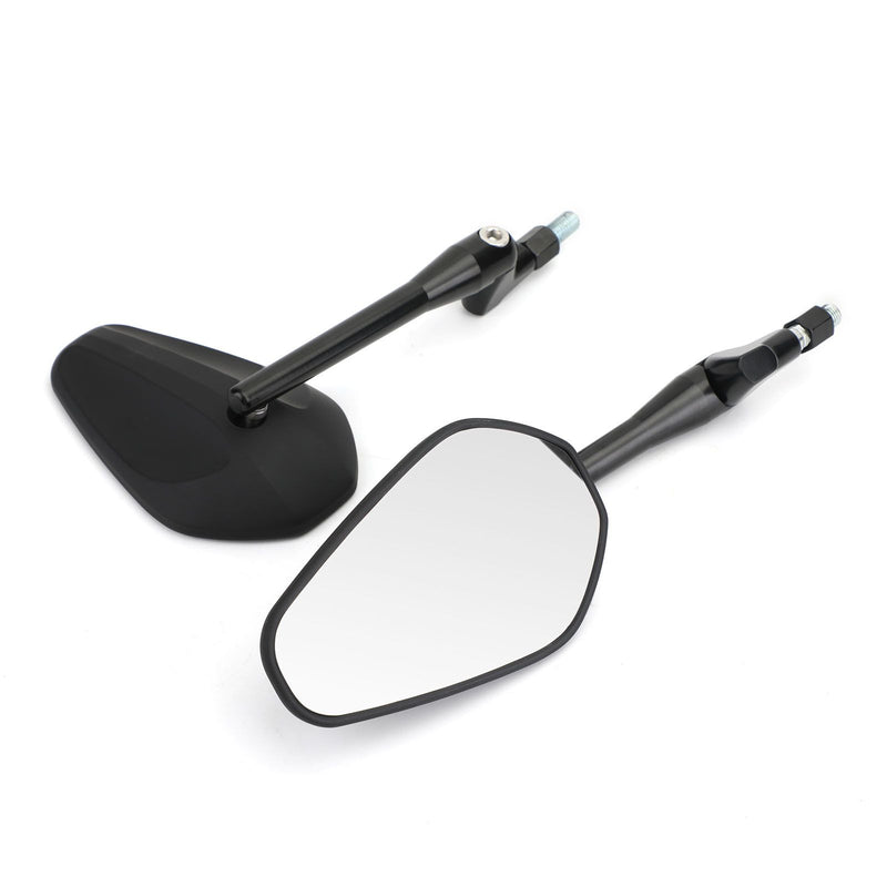 Pair M10 Rearview Mirror for Motorcycle Custom Cruiser Cafe Racer UNIVERSAL Generic