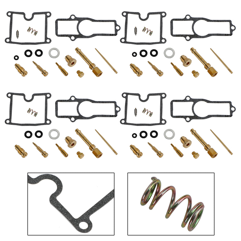 4X Kawasaki Z400 KZ400FX KZ550 GPZ550 1980-1983 Carburetor Rebuild Kit