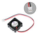 Brushless DC Cooling Blower Fan 12V 0.1A 2510B 25x25x10mm 2 Pin Wire