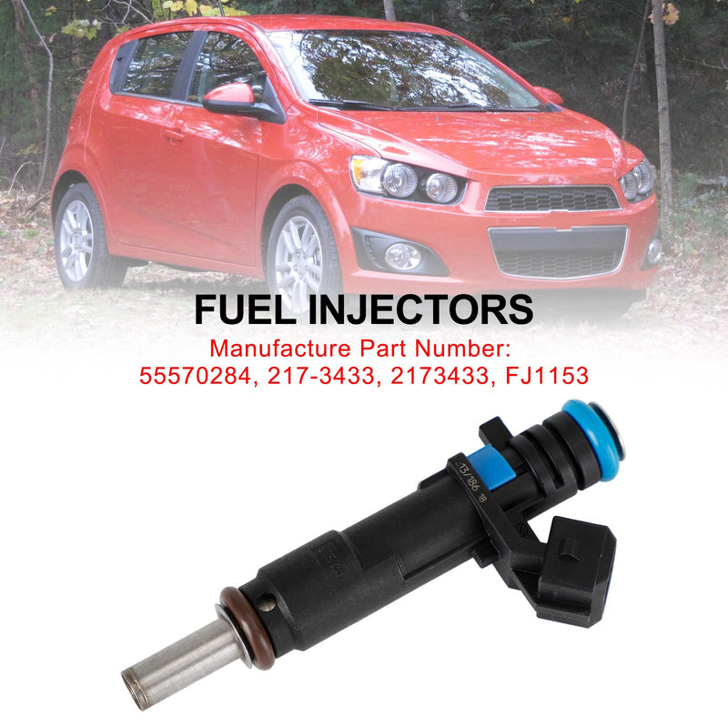 1PCS 2011-2015 Chevrolet Cruze Sonic 1.8L 217-3433 Fuel Injectors 55570284