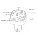 Bluetooth FM Transmitter Car MP3 Player QC3.0 PD Dual USB Fast Charging Charger Handsfree Music Car Electric Accessories