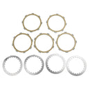 Clutch Kit Iron& Friction Plates fit for Yamaha XT125 RT100 RS100 TZR80 YBR125
