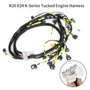 K20 K24 K-Series Tucked Engine Harness For Honda Acura K-Swap Integra CRX EK Generic