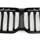 Gloss Black Front Replacement Hood Grille Fit BMW F40 1-Series 2019-2023 Generic