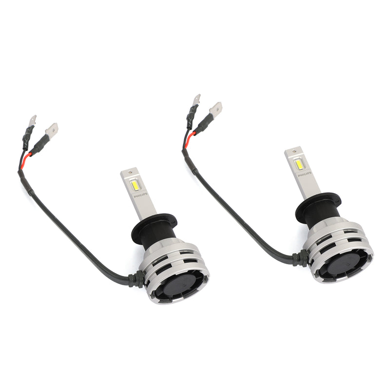 For Philips H1 Led Ultinon Essential Car White Headlight Bulbs 6500K 19W 2Pcs