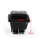 RLEIL RL2-203 Waterproof IP65 Boat Car Rocker Switch 6Pin ON-Off-ON 125/250VAC