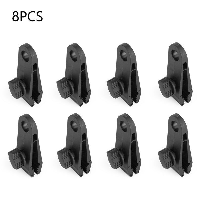 8PCS Heavy Duty Tarp Clips Clamps Great for Camping Canopies Tents Canvas