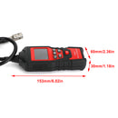Portable Combustible Natural Gas Propane Leak Detector LCD Tester Visual Leakage