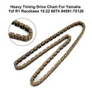 2015-2022 Yamaha Yzf R1 Racebase 60Th 94591-75128 Drive Chain Heavy Duty Chain