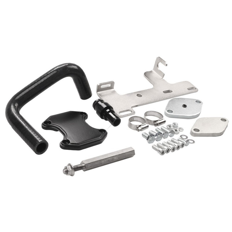 2013-2017 Dodge Ram 2500 3500 6.7L Cummins Diesel 4" Exhaust Muffler Pipes & EGR  Delete Kit