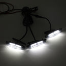 3PCS Car Grilles LED Lights Light Fit Toyota 4Runner TRD Pro 2014-2019 New Generic