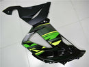 Fairing Injection Plastic Kit Green Black W/Bolt Kit Fit For Kawasaki Zx6R 13-18 Generic
