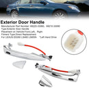 LEXUS ES350 LS460 LS600h 2x Front Exterior Door Handle 69210-33090/60