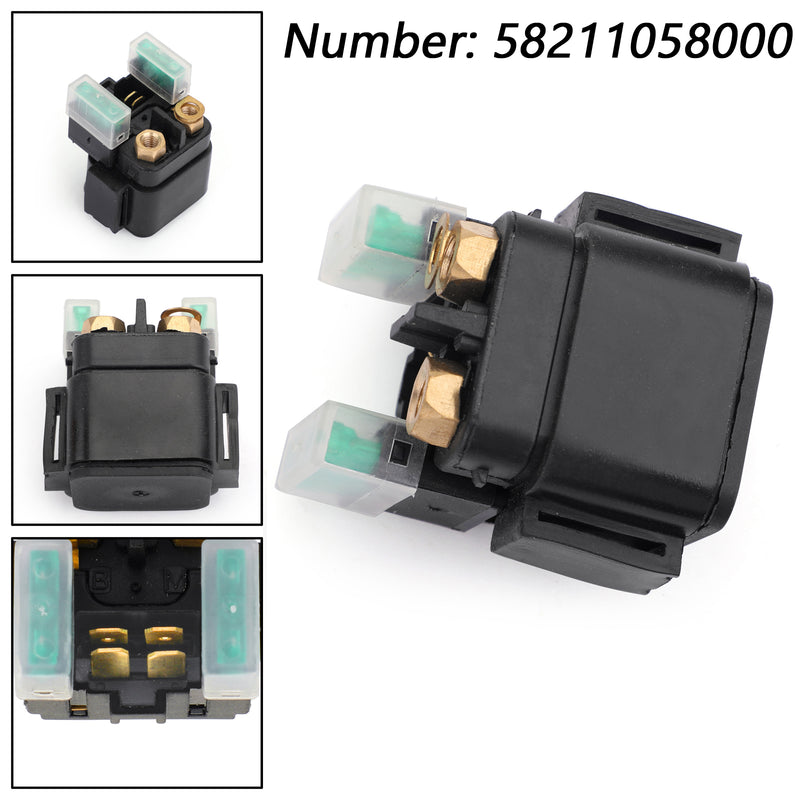 Starter Relay Solenoid Switch 58211058000 for ATV 505 SX 450 EXC 250 SX-F 12-13 Starter Relay Solenoid Switch 58211058000 FITS 250 SX-F 12-17 450 EXC 640 LC4 Generic