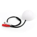 4Pcs Mini Mic Audio CCTV Microphone Adapter Cable 12V DC For Security DVR Camera