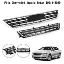 Chevrolet Impala 2014-2020 Front Bumper Grille Grill Chrome Black 23455348