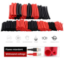 270PCS 3:1 Waterproof Dual Wall Adhesive Heat Shrink Insulation Shrinkable Tube Waterproof Wire Cable Sleeve Kit