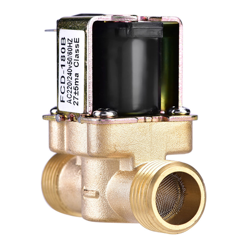 1/2" Ac 220V Normally Closed Electric Solenoid Valve For Solar Water Heater