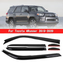 Toyota 4Runner 2010-2020 6PCS ABS Window Visor Sun Rain Guard Weather Shield