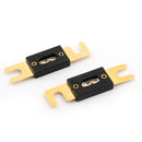 Fuse 30A-500A AMP ANL Type Gold Plated Blade Fuses For Auto Car Stereo Audio