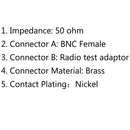 1PCS RF Adapter BNC Jack Female for Motorola GP88S GP328 GP338 GP88 Connector