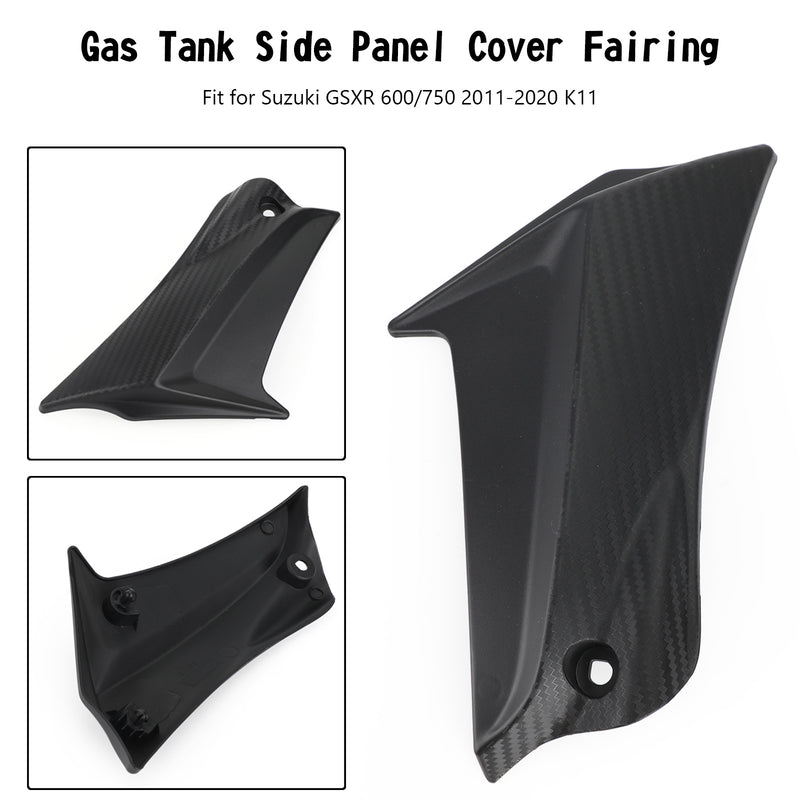 Tank Side Trim Cover Panel Fairing Cowl For Suzuki GSXR 600/750 2011-2020 K11 Generic
