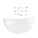 Front Headlight Lens Guard Protector Fit For Bmw K1200Lt K 1200 Lt 05-09 Blue Generic