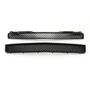 2pcs Chevrolet Tahoe/Suburban 2007-2014 Mesh Front Bumper Grille Glossy Black
