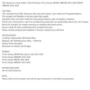 Areyourshop CNC Black Frame Slider Anti Crash Pad Fit for Honda CB CBR 650R 19-20 650F 14-18 Generic