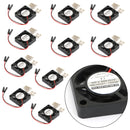 10x 2Pin 30MMx30MM 3007 5V Cooling Fan radiating For Raspberry Pi 2/3 Model B 4B