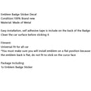 V8T Emblem Badge Fit For AUDI A1 A3 A4 A5 A6 A7 Q3 Q5 Q7 S6 S7 S8 S4 SQ5 Red Generic