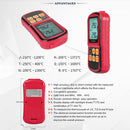 Digital Thermocouple Thermometer Temperature Dual-channel Meter Tester LCD