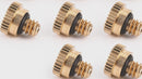 10-50pcs Brass Misting Nozzles Water Mister Sprinkle For Cooling System 0.016"