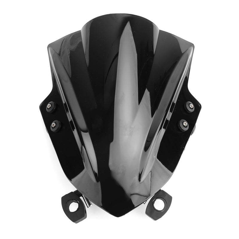 Universal 7/8'' 22mm Handlebar ABS Plastic Motorcycle Windshield WindScreen Generic