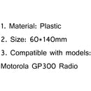 1x Front Outer Case Housing Cover Shell For GP300 Walkie Talkie Radio