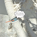 Hammock Chair Rope Hanging Swing Round Indoor Ourdoor Patio Bedroom Hammock