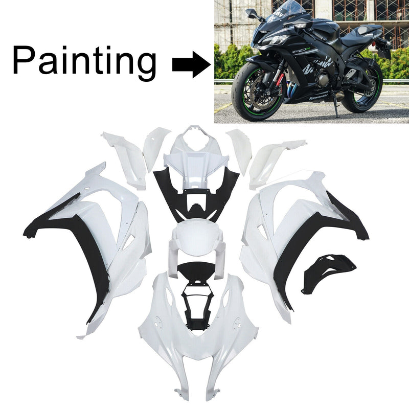 Kawasaki ZX10R 2016-2020 Fairing Kit Bodywork Plastic ABS