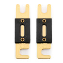 Fuse 30A-500A AMP ANL Type Gold Plated Blade Fuses For Auto Car Stereo Audio