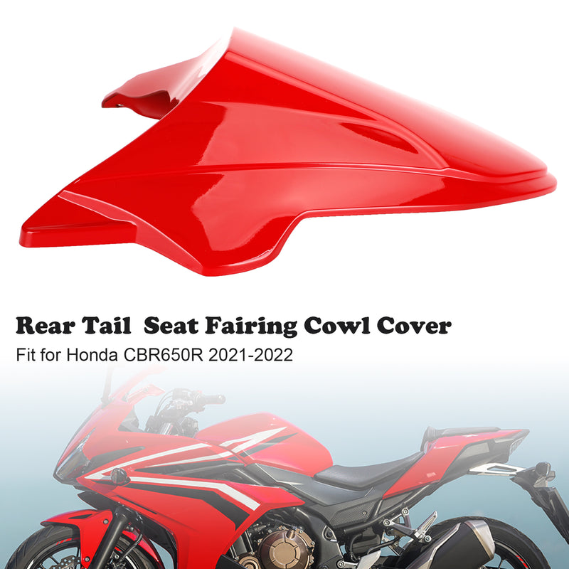 Rear Tail Seat Fairing Cowl Cover for Honda CB650R CBR650R 2021-2022 Generic