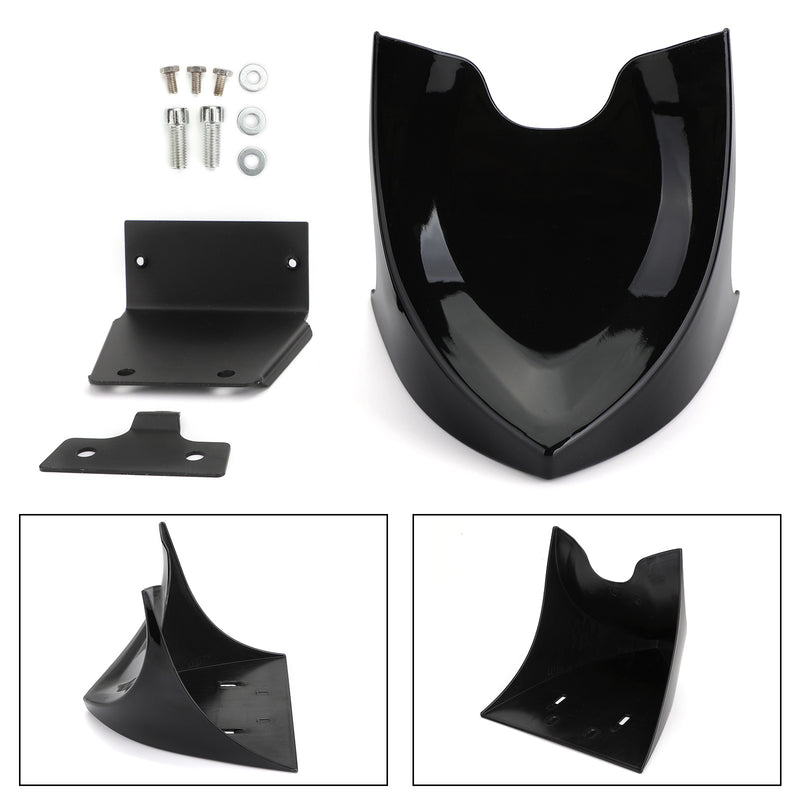 Front Chin Spoiler Air Dam Fairing For 04-19 Sportster XL883 XL1200 48 72 MBlack Generic