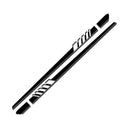 2pcs Mercedes Benz W205 C Class AMG Side Skirt Stripes Decal Sticker Black