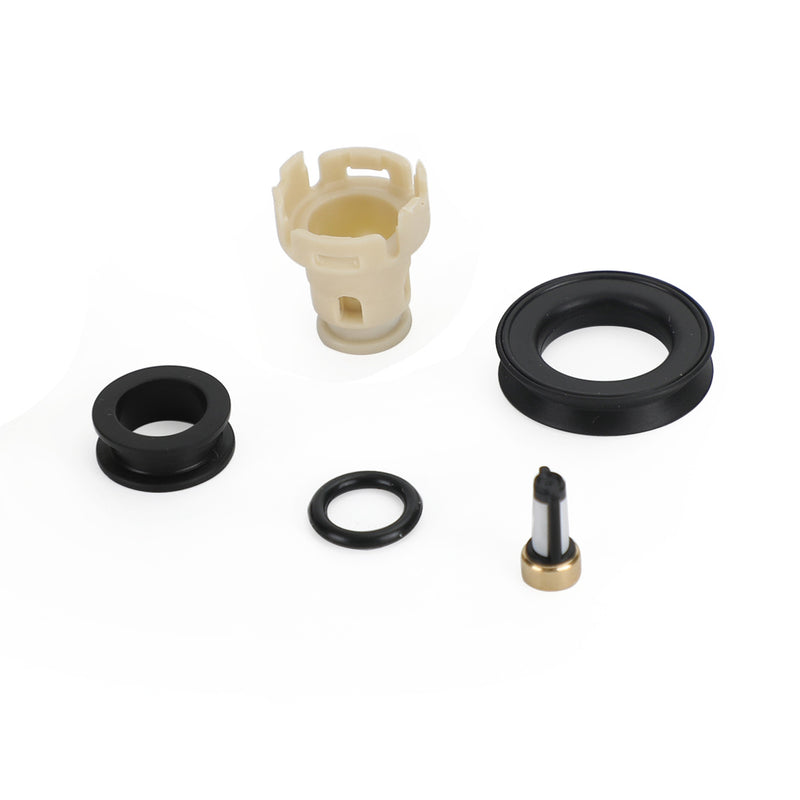 6PCS Fuel Injectors Rebuild kit o-rings Seals Filters Caps Fit Toyota 3.4 5VZFE Generic